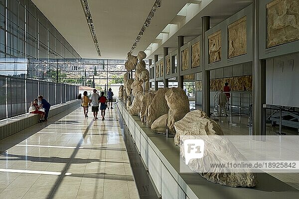 Athen Griechenland. Das Akropolis-Museum