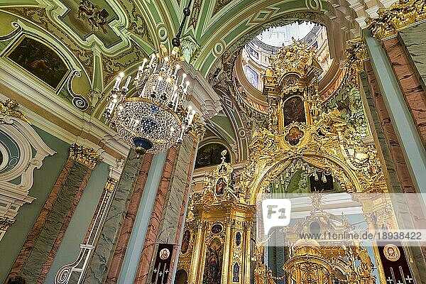 St. Petersburg Russland. Peter-und-Paul-Kathedrale in der Peter-und-Paul-Festung