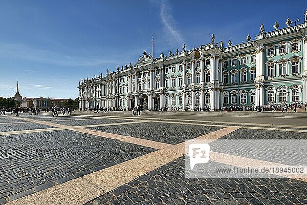 St. Petersburg Russland. Der Winterpalast Eremitage Museum