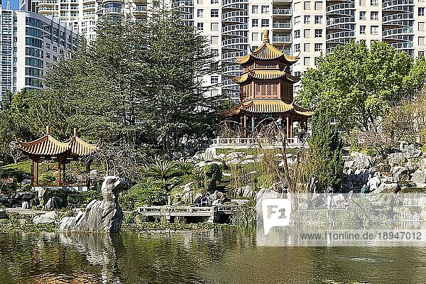 Sydney Australien. Chinesischer Garten der Freundschaft