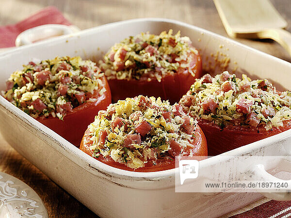 Stuffed tomatoes Provençal style