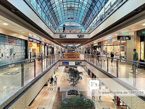 Einkaufszentrum City-Galerie  Siegen  Nordrhein-Westfalen  Deutschland  Europa