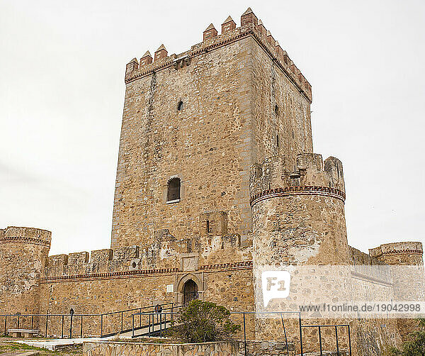 Nogales Castle  Badajoz  Spain. 15th Century defensive fortress