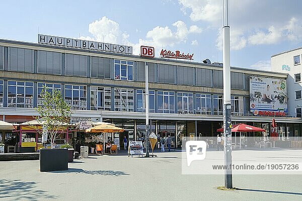 Hauptbahnhof  Kassel  Hessen  Deutschland  Europa
