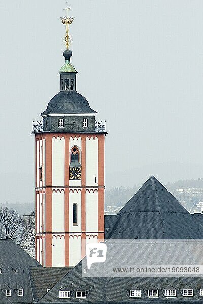 Die Altstadt von Siegen mit der Nikolaikirche