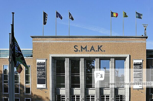 SMAK  das städtische Museum für zeitgenössische Kunst in Gent  Belgien  Europa
