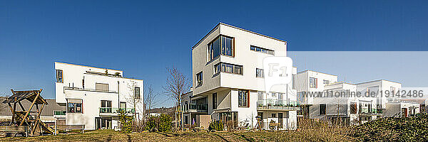 Germany  Baden-Wurttemberg  Esslingen  Modern apartment buildings