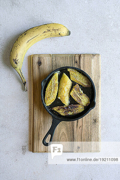 Gebratene Bananen