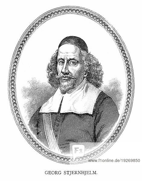 Georg Stiernhielm (7. August) (1598 ? 22. April) (1672) war ein schwedischer Beamter  Sprachwissenschaftler und Dichter. Stiernhielm wurde in einer bürgerlichen Familie in dem Dorf Svartskär in der Gemeinde Vika in Dalarna geboren. Der Nachname Stiernhielm  wörtlich