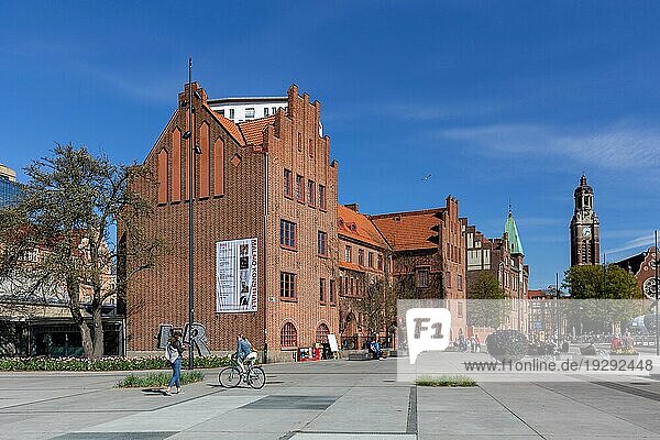 Malmö  Schweden  20. April 2019: Außenansicht der Malmöer Kunstgalerie  Europa