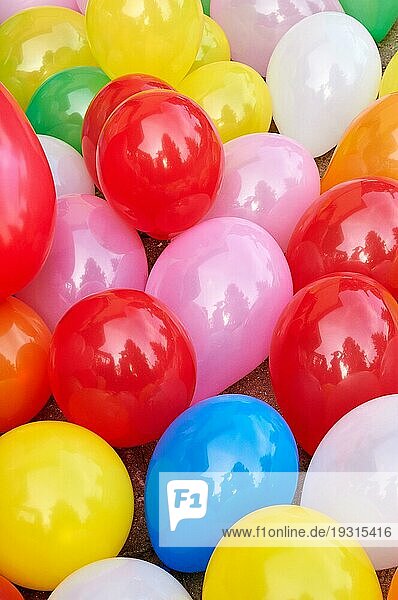 Farbige Partyballons