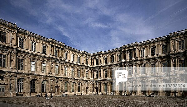 Palais du Louvre  Paris  Frankreich  Europa