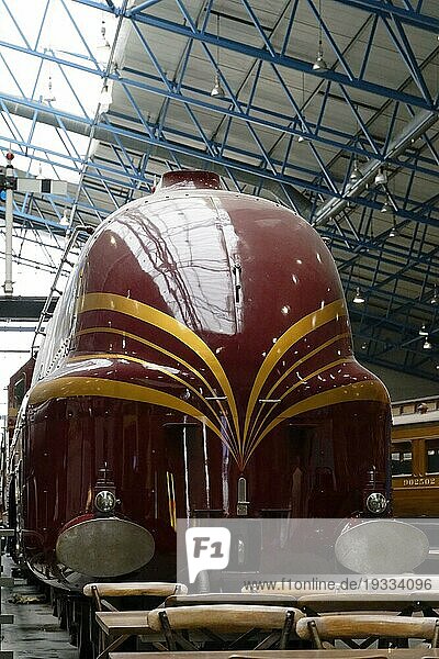 Innenansicht  Duchess of Hamilton  National Railway Museum  York  England  Großbritannien  Europa