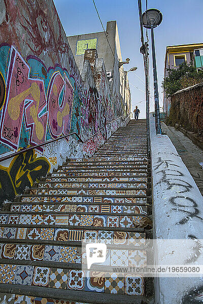 Stairs in Valparaiso