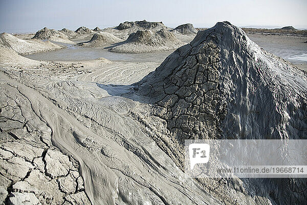 Mud Volcanoes in Qobustan  Azerbaijan