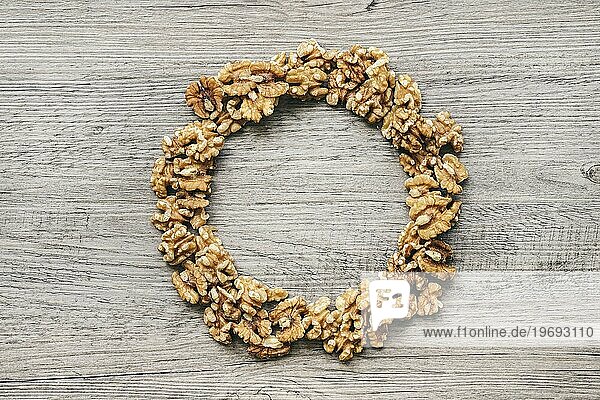 Nuts forming circle