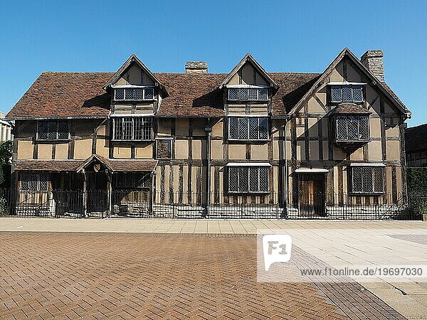 Shakespeares Geburtshaus in Stratford upon Avon  UK