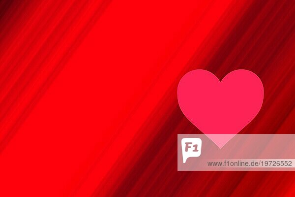 Happy Valentines Day Herz Design. Valentinstag Gruß Hintergrund