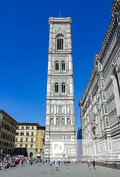 Ein Bild von Giottos Glockenturm (Florenz)