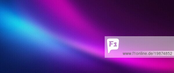 Dunkel lila rosa blau Farbe Gradient Hintergrund verschwommen Neon Farbe fließen  körnige Textureffekt futuristische Bannerdesign