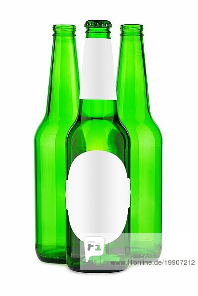 Bierflasche mit Etikett