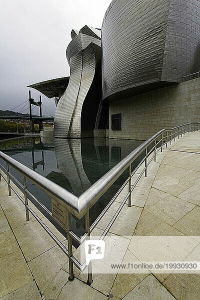 The Guggenheim Museum in Bilbao  Spain.