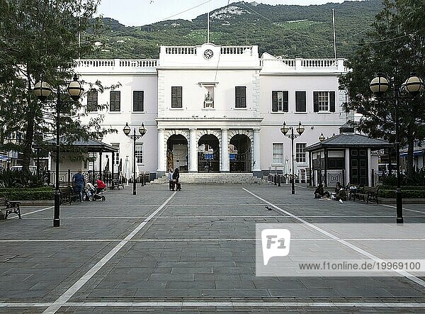 John Mackintosh Square und Parlamentsgebäude  Gibraltar  britisches Überseegebiet in Südeuropa  Europa