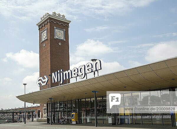 Bahnhof  Nijmegen  Gelderland  Niederlande  Europa