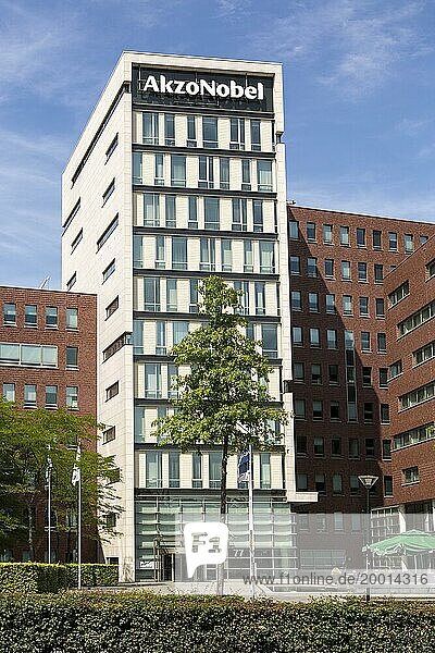 Moderne Architektur Akzo Nobel Büros  Amersfoort  Niederlande  Europa