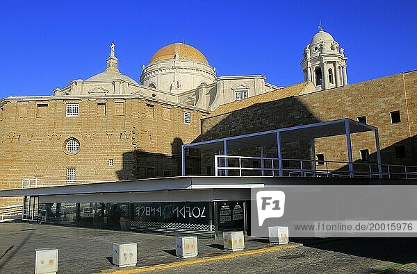 Cathedral church and museum Cadiz  Spain  Europe