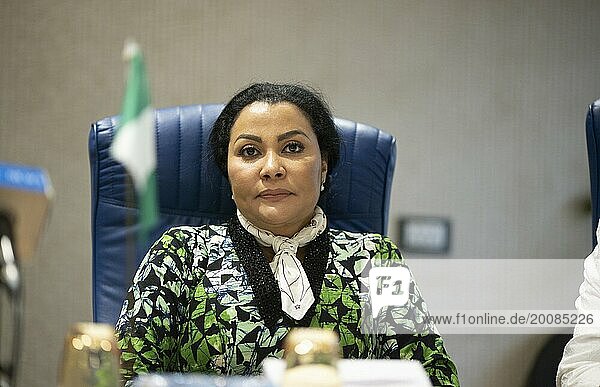 Doris Uzoka.Anite  Ministerin für Industrie  Handel und Investionen der Bundesrepublik Nigeria  Abouja  05.02.2024