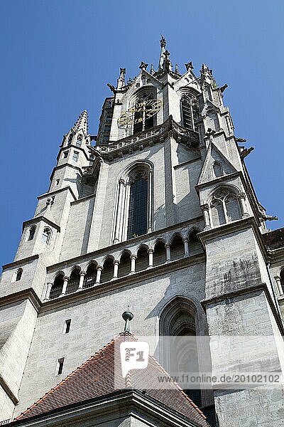 Teilansicht der historischen Paulskirche in München