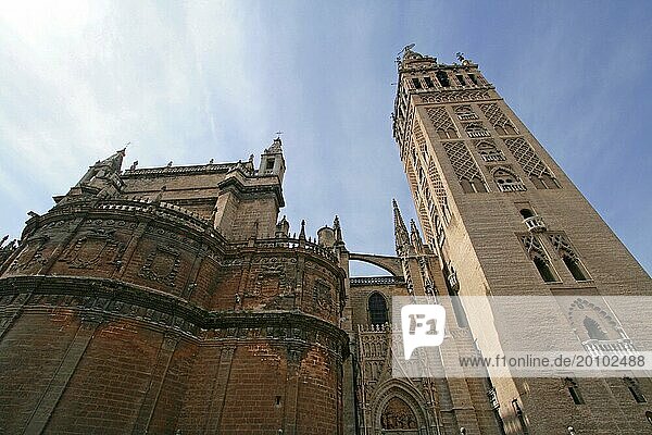 Kathedrale in Sevilla  Spanien  Europa