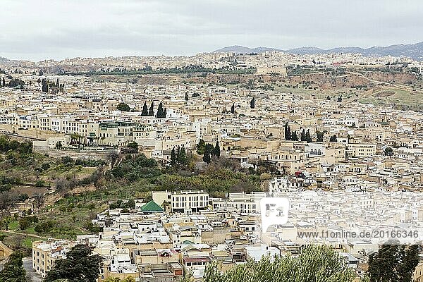 The city of Fes in Morocco