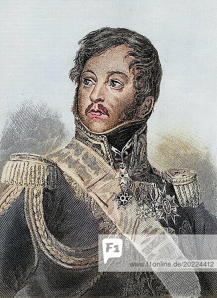 Jean Rapp (born 27 April 1771 in Colmar  died 8 November 1821 in Rheinweiler) was a French general de division  lieutenant-general and count  Historical  digitally restored reproduction from a 19th century original  Record date not stated