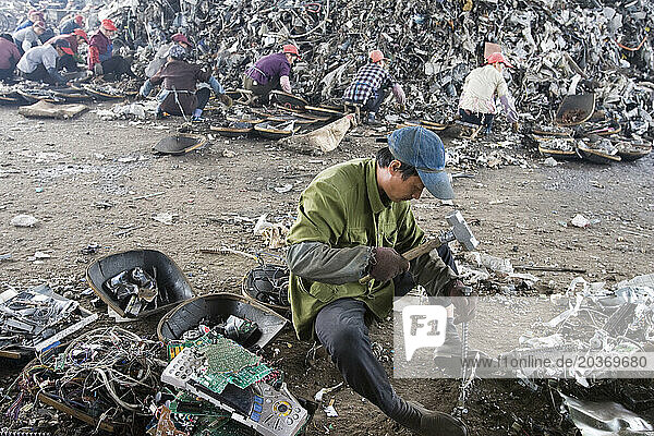 Electronics Scrap recycling in China