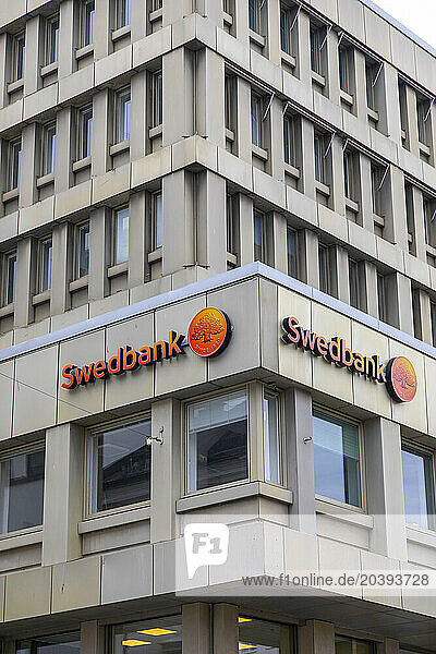 Europe,  Scandinavia,  Sweden. Skania. Malm? Swedbank