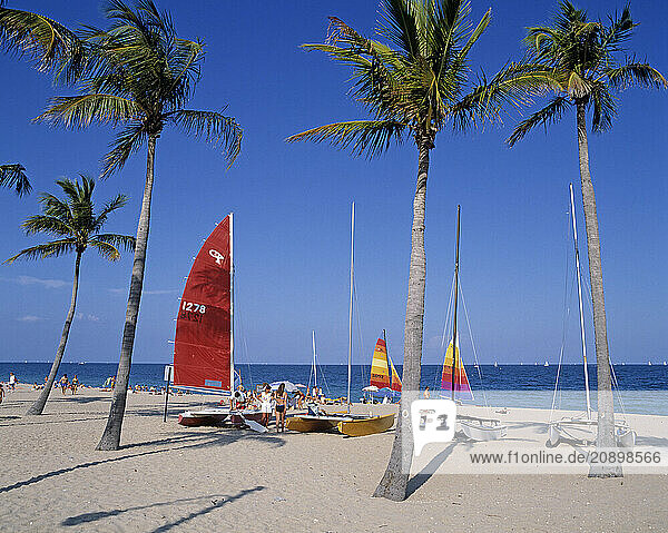 USA. Florida. Miami. Hollywood Beach.