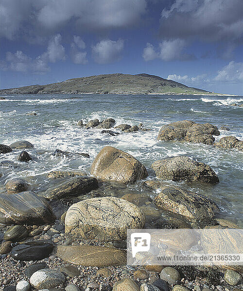 United Kingdom. Scotland. Outer Hebrides. Isle of Harris. Hushinish. Coast.