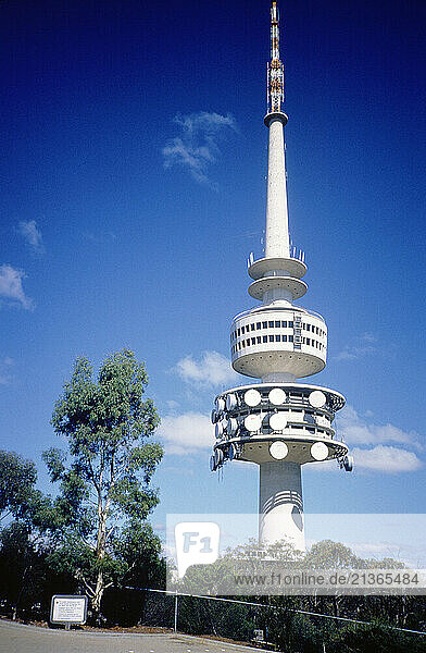 Australia. ACT / Canberra. Black Mountain Telecommunications Tower.