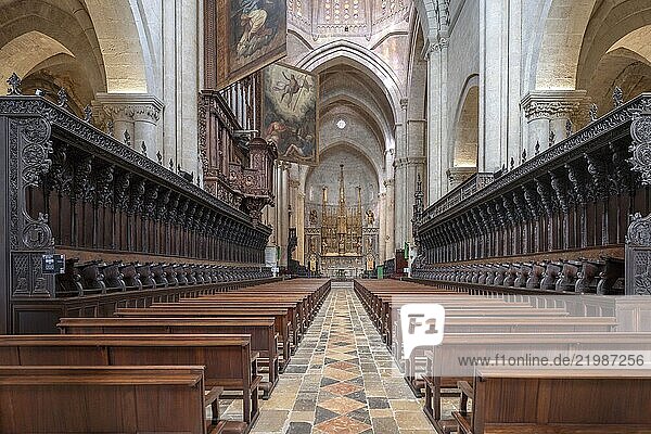 Metropolitan and Primatial Cathedral Basilica of Santa Thecla  Tarragona  Catalonia  Spain