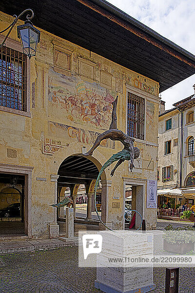 Loggia del Capitano  Sala Della Ragione  Wandmalerei  Kunstwerke