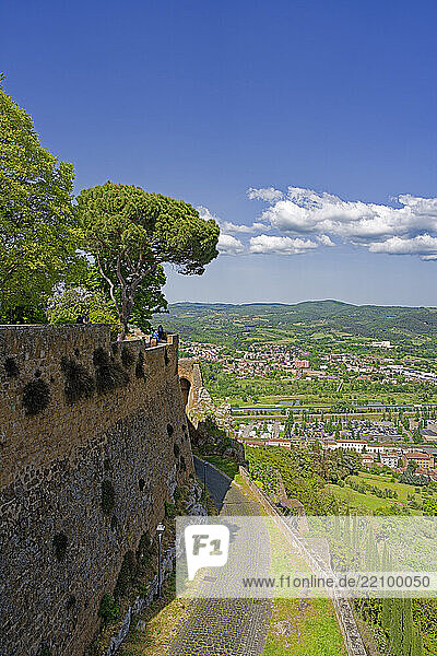 Fortezza Albornoz  Park  Landschaft