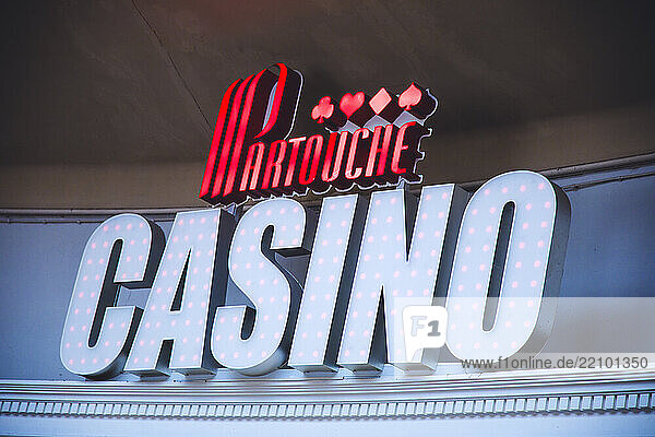 Partouche casino sign