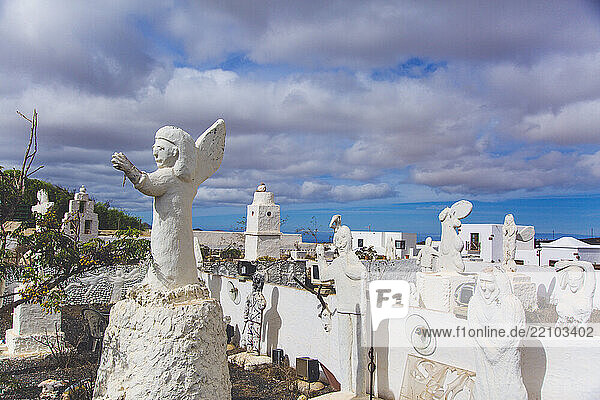 Spain  Canary Islands  Lanzarote. Teguise. Mara Mao Museum  recovery museum.