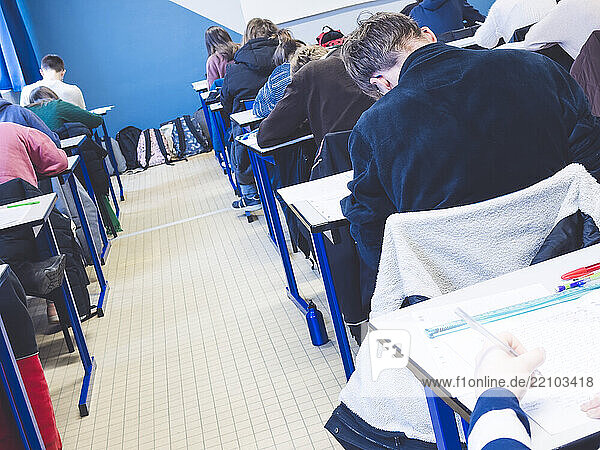 High school exam