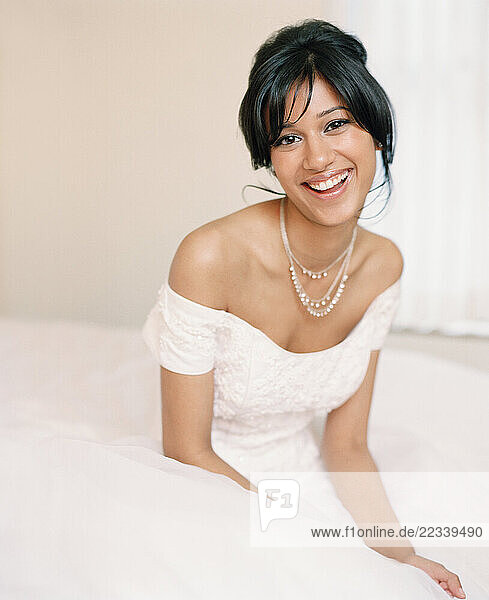 Portrait of a young Bride