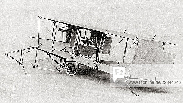 EDITORIAL J.W. Dunne s Biplane  D.8  1912. John William Dunne  1875 – 1949. British soldier  aeronautical engineer and philosopher. From Wings of War  published 1942.