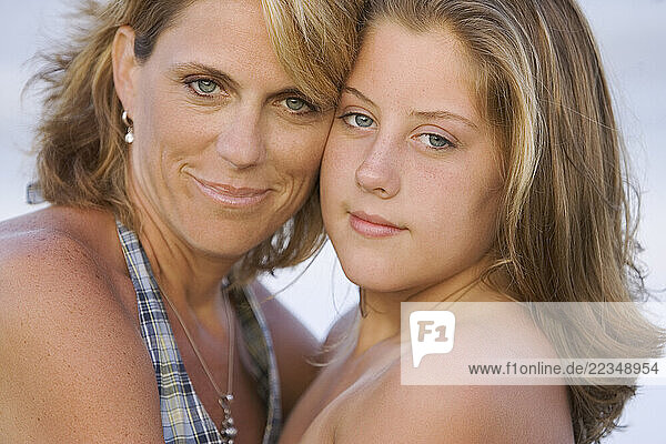 Portrait of Mother and Daughter