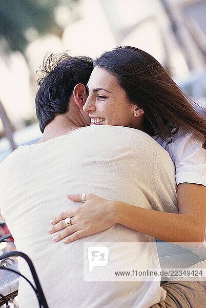 Couple Hugging